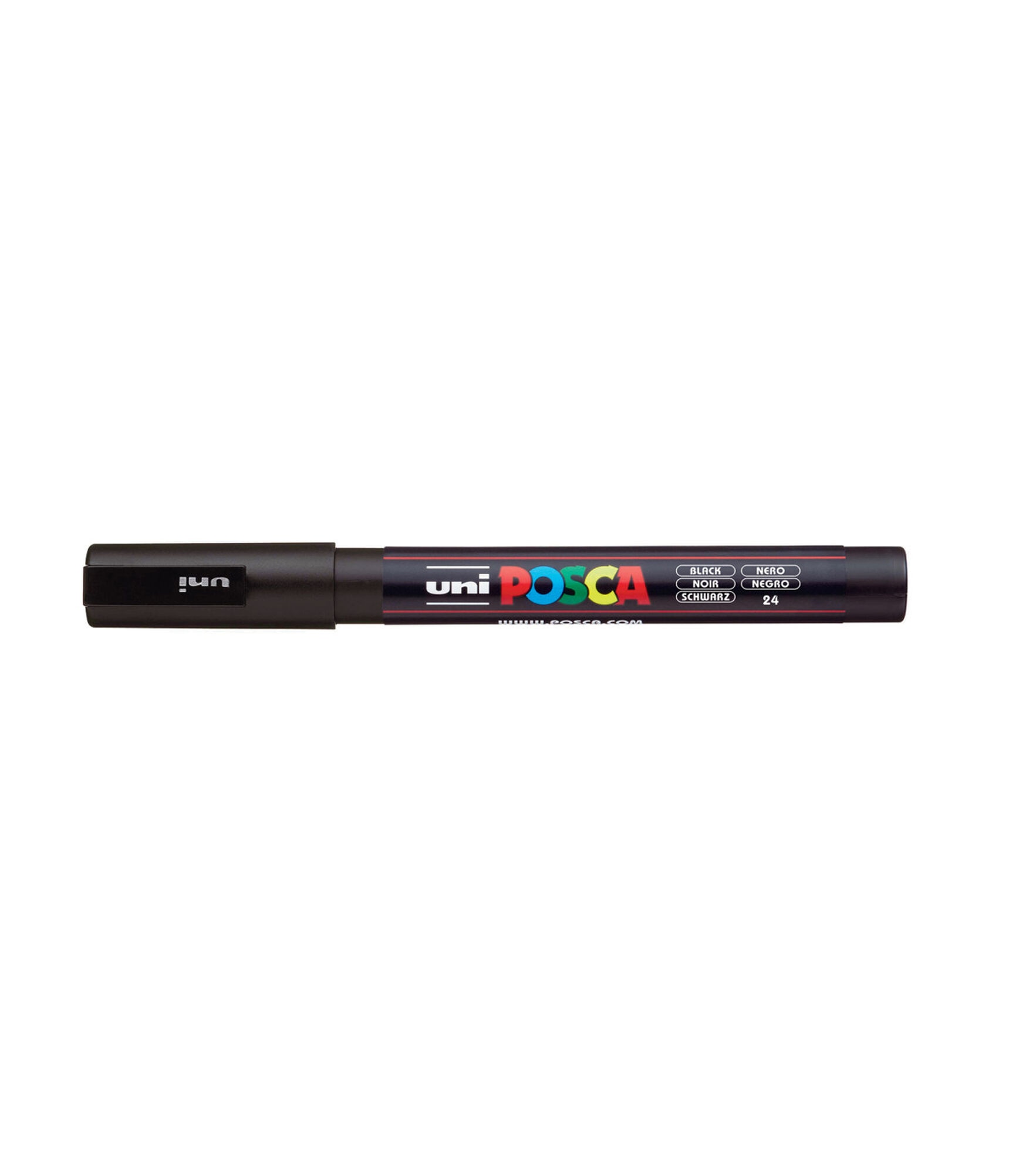 POSCA Fine Paint Marker, Black, hi-res