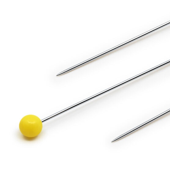 120ct Metallic Ball Head Straight Pins by Top Notch, JOANN