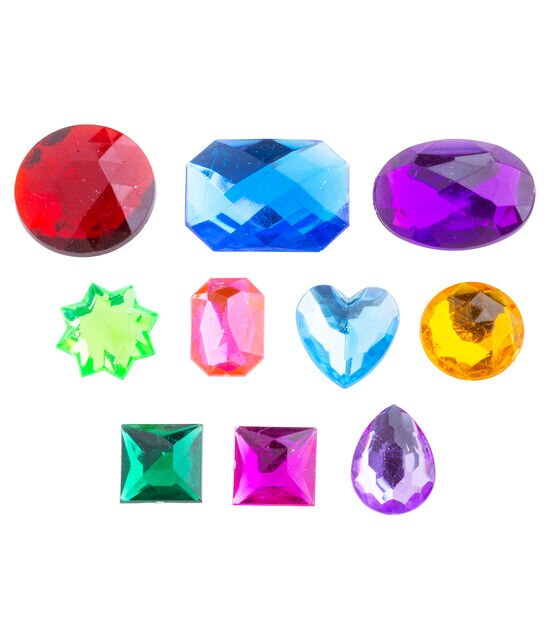  Rhinestone Bulk Crafting Gems. Assorted Colors, Shapes, and  Sizes - 1 Pound (1 Pack) : Arts, Crafts & Sewing