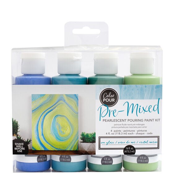 Color Pour Collection - Pre Mixed Pouring Paint - American Crafts 