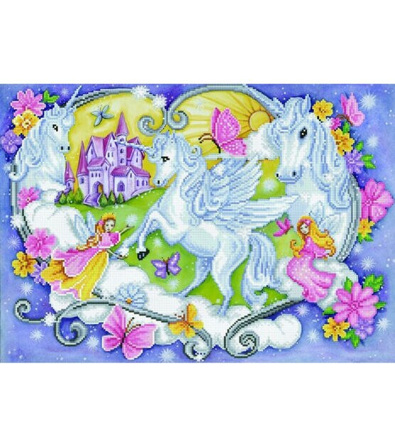 Diamond Dotz 25" Princess Magic Facet Art Kit