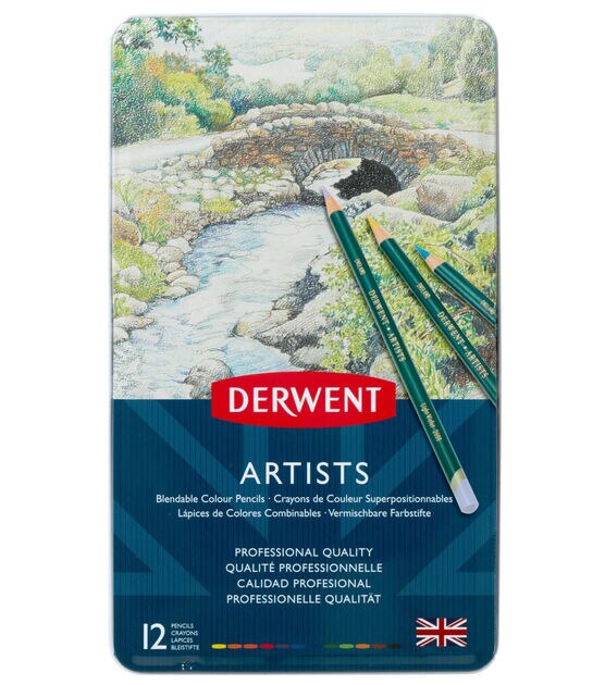 Derwent Studio Colored Pencils 12 Set