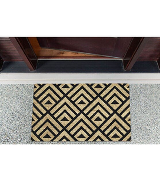 Thin Blue Line Home Coir Doormat – DAAC & Co.