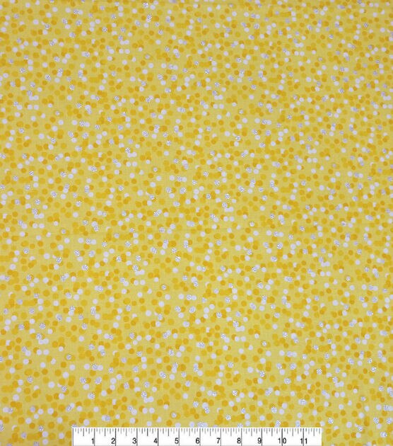 Polka Dot Cotton - Sunshine Yellow – Fabrics Galore