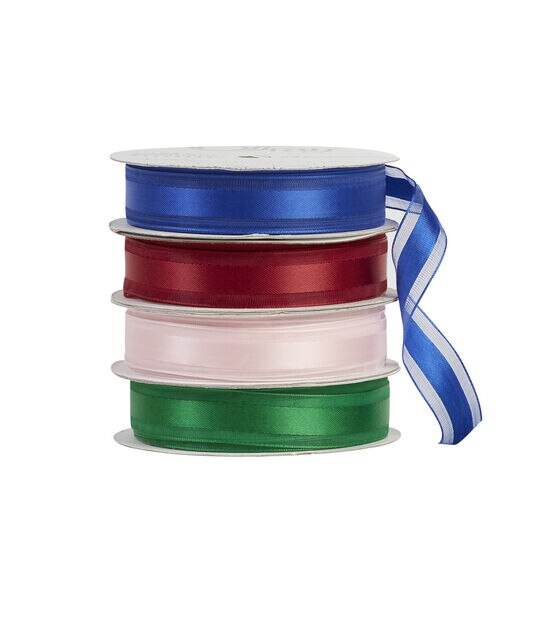 Offray Ribbon, Multi-Color 1 1/2 inch Rainbow Satin Ribbon for Sewing,  Crafts, and Gifting, 9 feet, 1 Each - Yahoo Shopping