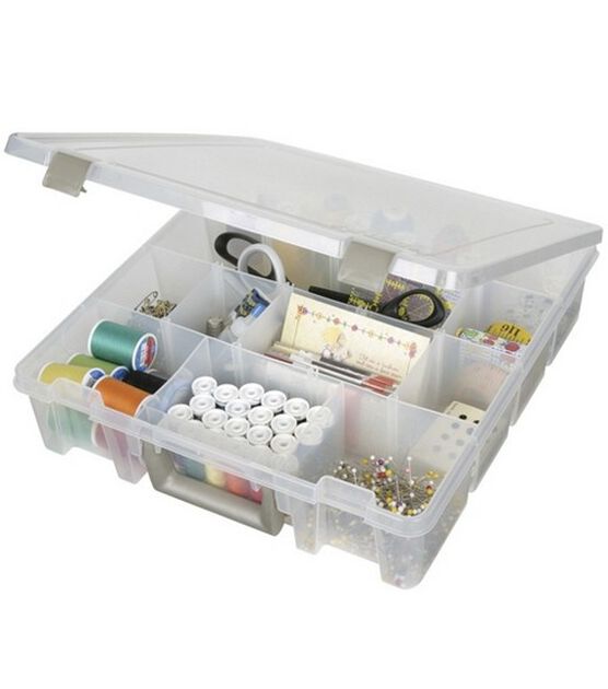 ArtBin Essentials Storage Box with Handle, Clear