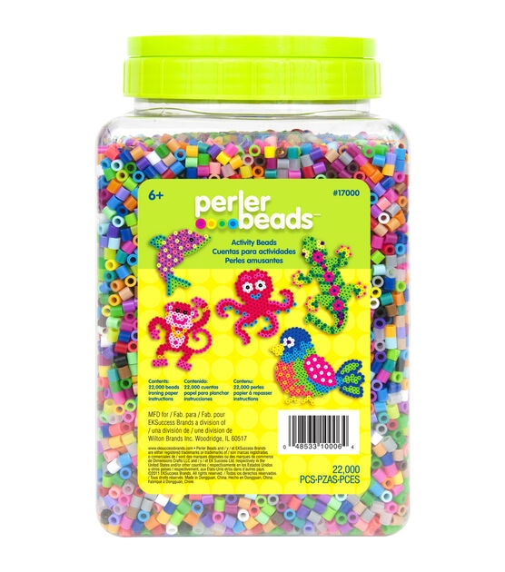  Perler Beads Clear Square Pegboards, 4pc : Arts, Crafts & Sewing