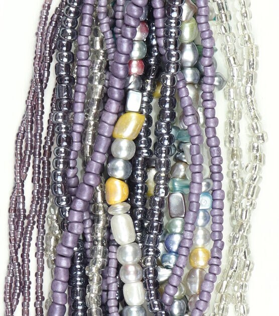 Tila Beads - #1898 Purple Gray Opaque Rainbow Luster - Bello Modo