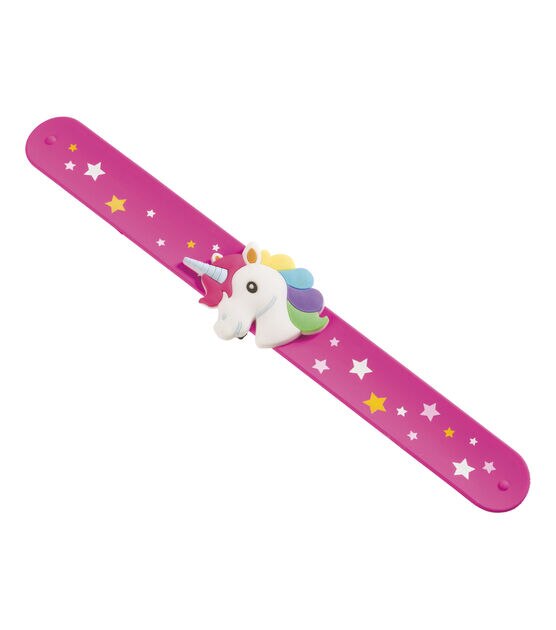 Assorted Color Unicorn Slap Bracelet, , hi-res, image 2