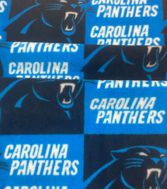 Fabric Traditions Carolina Panthers Fleece Fabric Block, , hi-res, image 3