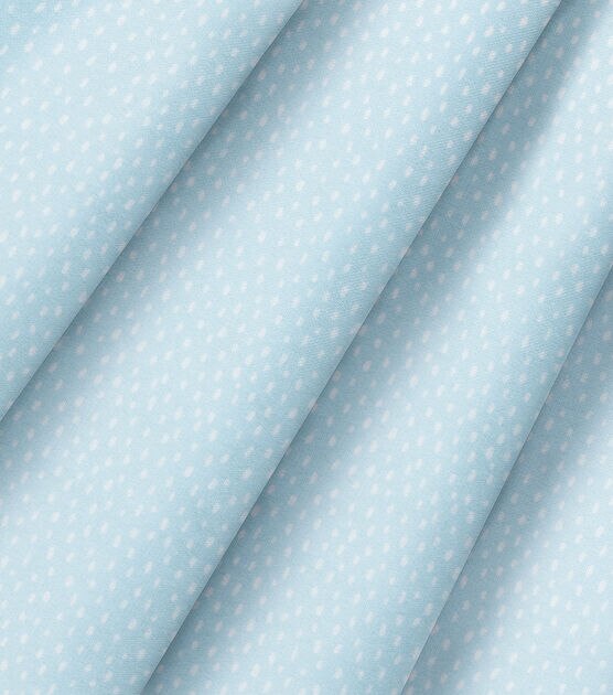 Robert Kaufman Abstract Dots Blue Nursery Flannel Fabric, , hi-res, image 3