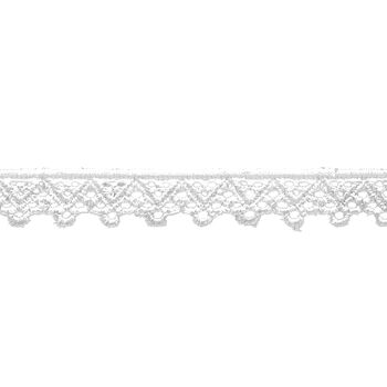 Simplicity Fancy Lace Trim 3.5'' White