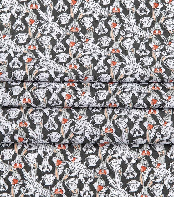 Looney Tunes Bugs Bunny Cotton Fabric, , hi-res, image 3