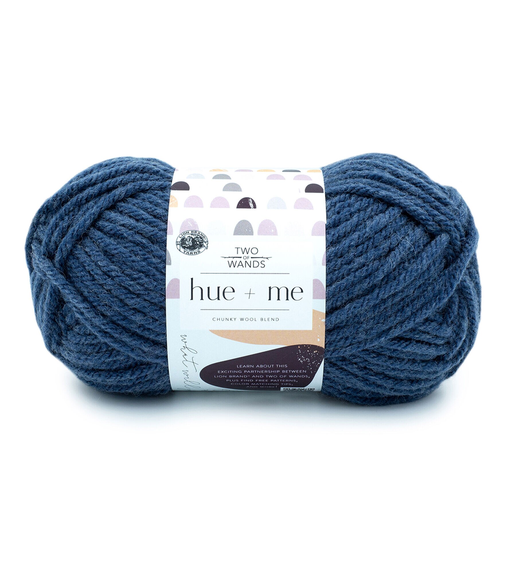 Lion Brand Hue + Me 137yds Bulky Acrylic Blend Yarn, Magic Hour, hi-res