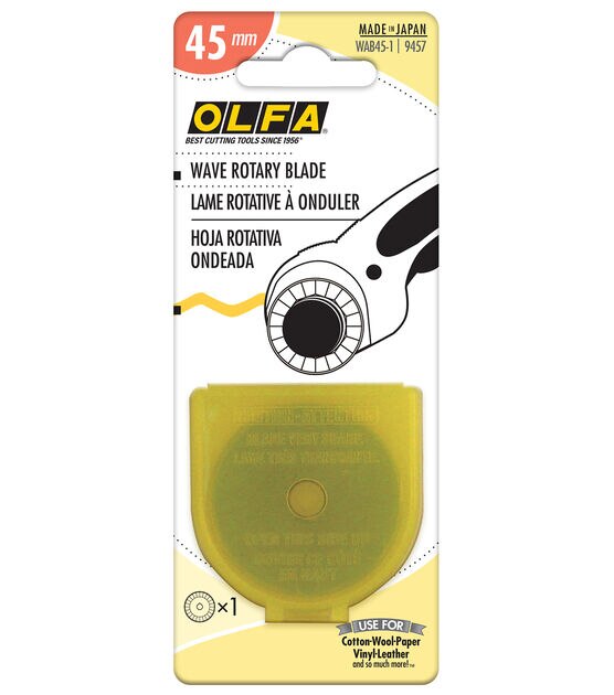 Olfa 45mm Replacement Blade for Rotary Cutter — Quilt Beginnings