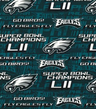 Fabric Traditions NFL Philadelphia Eagles Tie Dye Flannel