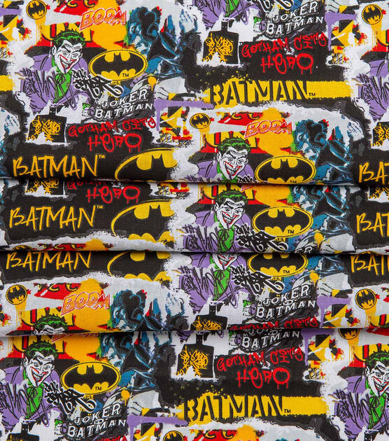 Dc Comics Joker Packed Cotton Fabric, , hi-res, image 3
