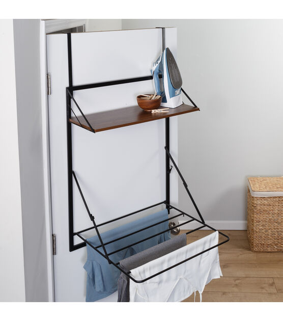 White 3-Tier Folding Clothes Drying Rack