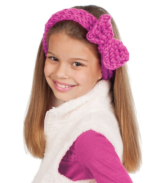 Creativity for Kids Quick Knit Headband Making Kit - Kids Knitting Kit for