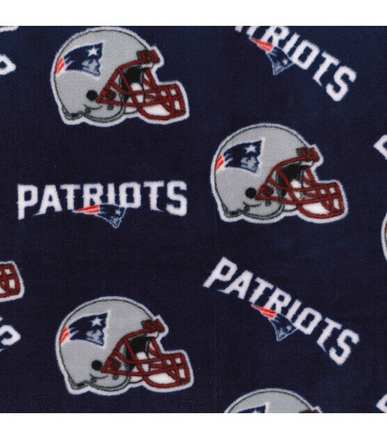 Fabric Traditions New England Patriots Fleece Fabric Logo, , hi-res, image 2