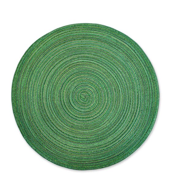 Faux Leather Placemats, Homgreen Green Placemats Set of 6, Easy Clean Table  Mats Set of 6, Waterproof Non-Slip Placemats, Wipeable Rectangle Placemats  Washable Placemats,18*12 inch 