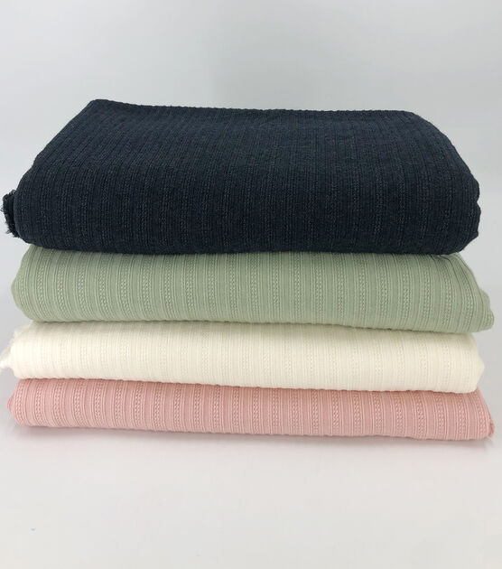 Cream Cotton Lycra Knit Solid Essentials