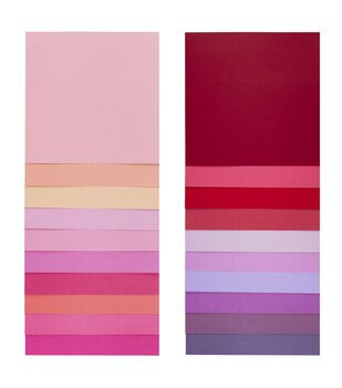 Core'dinations Glitter Silk Cardstock 12x12 Majestic Magenta