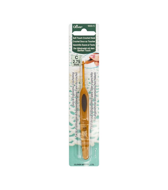 Clover Soft Touch Crochet Hooks, , hi-res, image 1