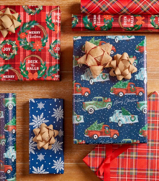 40 x 21' Christmas Wrapping Paper by Place & Time