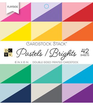 100 Sheet 8.5 x 11 Pastel Smooth Cardstock Paper Pack by Park