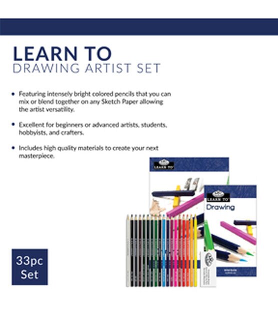 Royal Brush Advanced Charcoal Art Set w/TiN