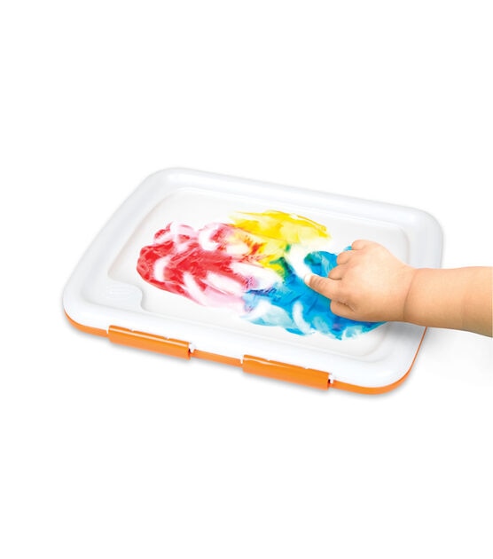 Kids Paint Washable Paint For Kids - Finger Paint Kids Painting Kit   Toddler Painting Set with Toddler Paint Brushes, and Finger Paint Paper Pad  : : Toys & Games