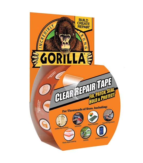 Gorilla 1.88 in. WX 9 yd L Tape Clear
