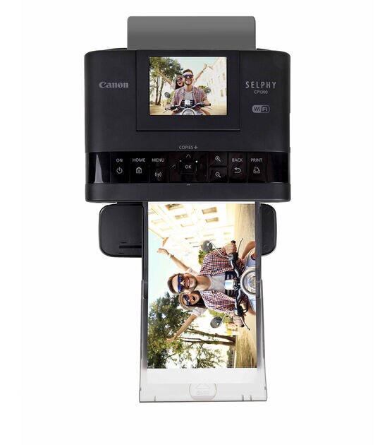 Canon Selphy CP1300 Mobile Compact Photo Printer - Black, , hi-res, image 3