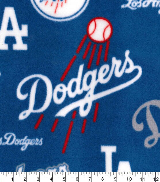 Fabric Traditions - MLB Pink Los Angeles Dodgers 100% Cotton Fabric