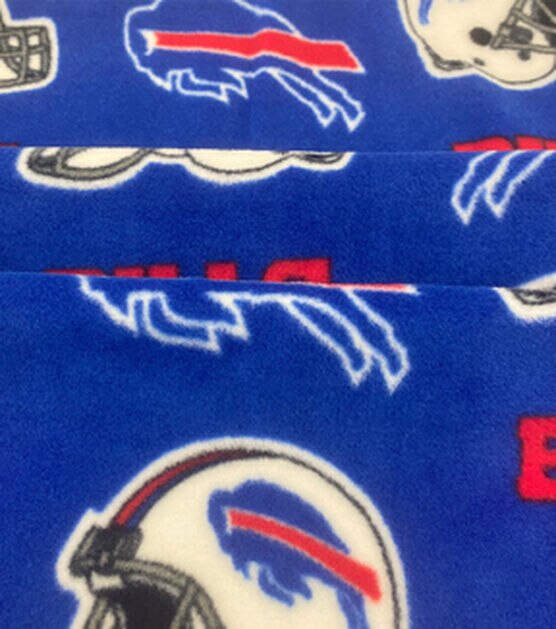 NFL Fleece Buffalo Bills Blue Fabric