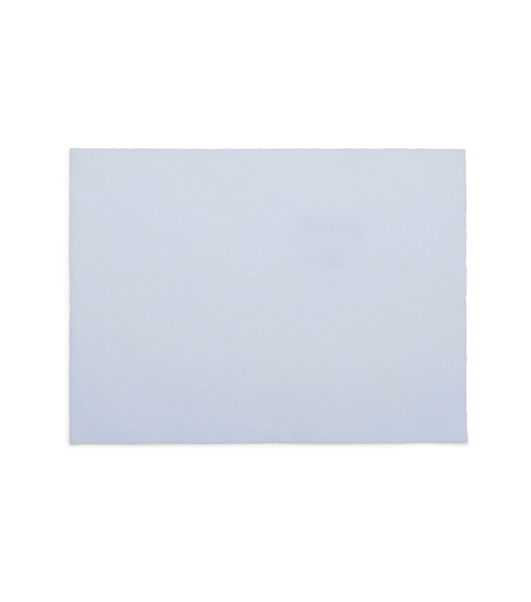 Adhesive white felt sheet