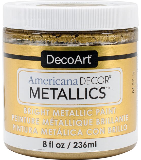 DecoArt Americana Decor Metallics 8oz Paint, , hi-res, image 1