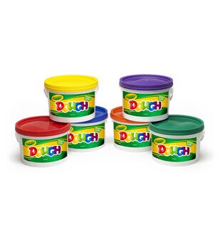 Crayola Model Magic Clay Set-.25 lb, Assorted Colors-Set of 4 - Double Play