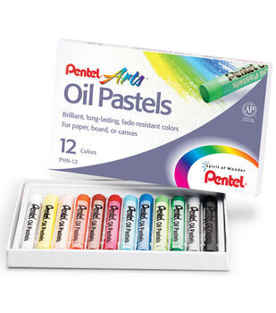 Assorted Colors - Multi Pastel Compressed Chalk Sticks 12/Pkg - General Pencil