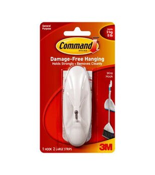 Command Hooks, Designer, General Purpose, Small - 2 hooks