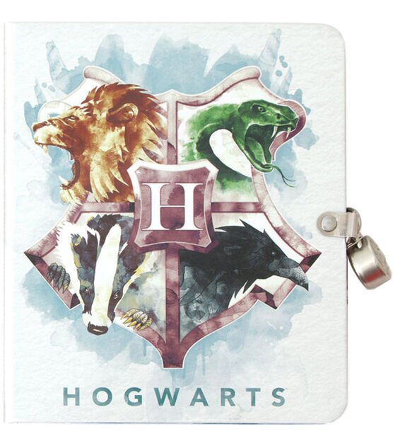 Harry Potter Scrapbook Paper - Watercolor Crests