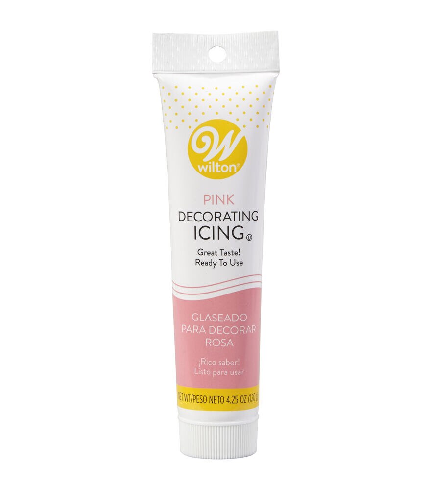 Wilton Decorating Icing Tube, Pink, swatch