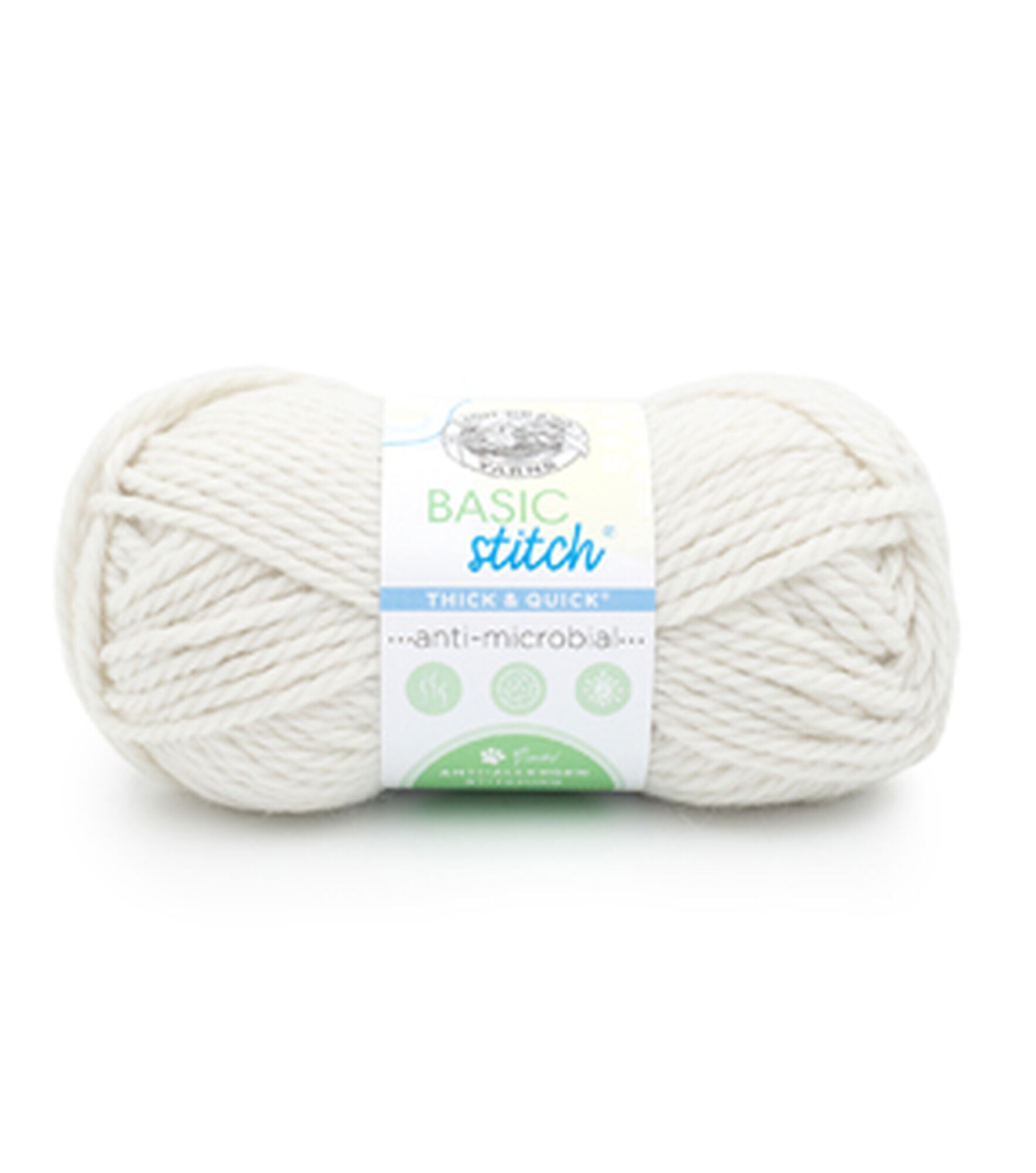 Lion Brand Basic Stitch Anti-Microbial Yarn - Bluestone, 186 yds