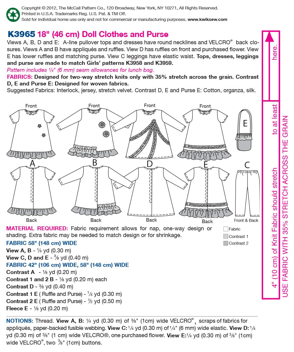 joann fabrics doll clothes