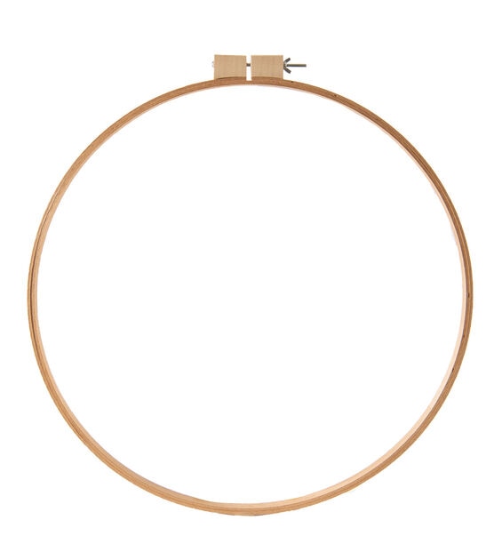 Dritz Quilting 23" Round Wooden Hoop