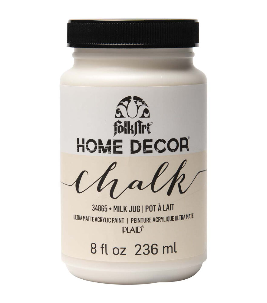 FolkArt Home Decor Chalk Paint, Sheepskin - 8 oz jar