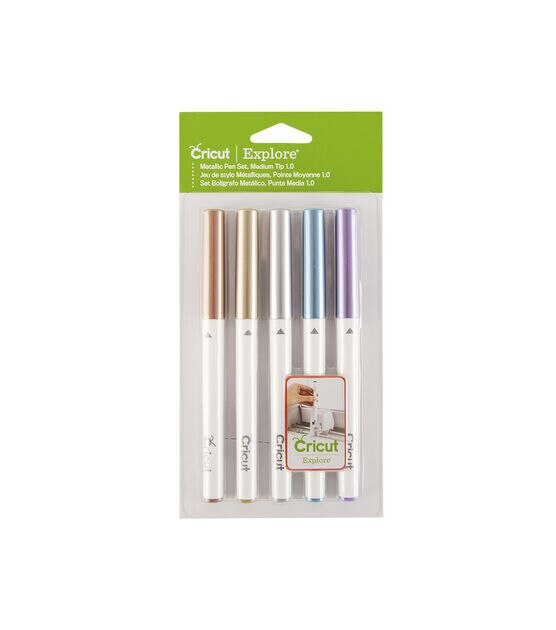 Cricut® Marker Set, Metallic (5 count) 