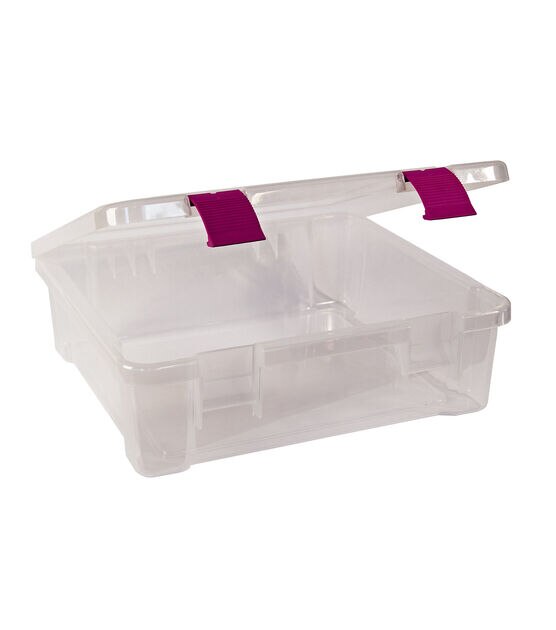 We R Memory Keepers 17Pc Translucent Plastic Craft Storage Case Set -  20565129