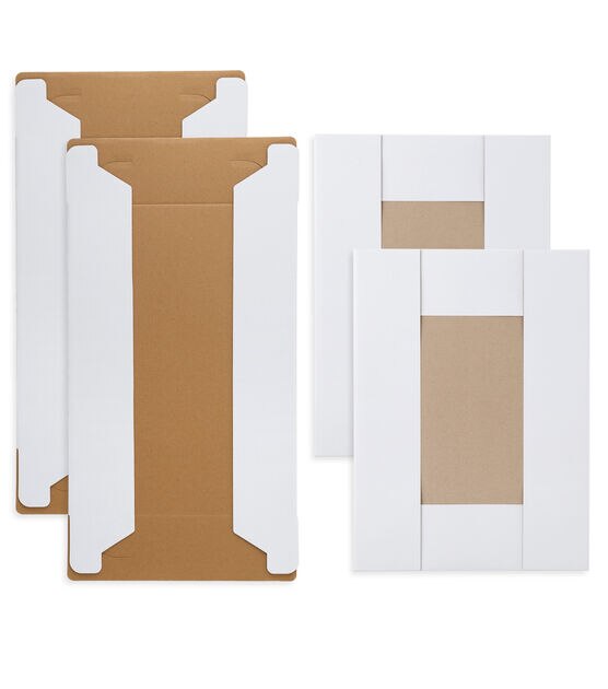 Stir 19 x 14 Corrugated Cardboard Cake Boxes with Lids 4ct - Cake Boxes & Carriers - Baking & Kitchen